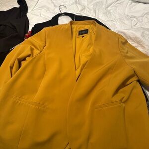 Eloquii Golden Blazer